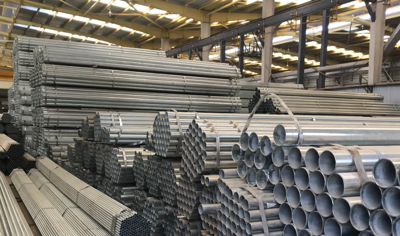 Galvanized pipe